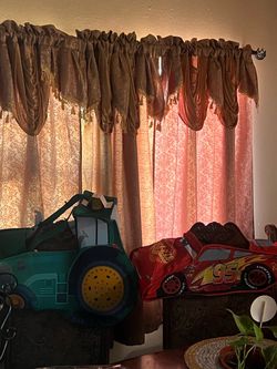 Lighting McQueen  pop out and tractor costume