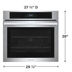 30" Single Wall Oven with Total Convection