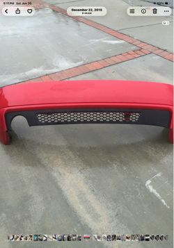 Focus SVT rear bumper