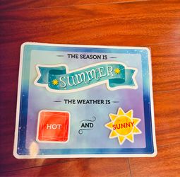 Season & weather school calendar sets-temperatures, math, reading– school, Classroom, student, teach