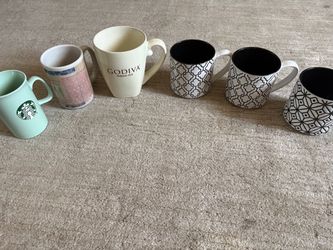 6 Pcs Mugs