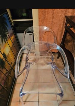 Clear Acrylic chairs