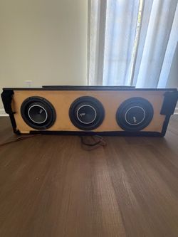 coustume ford under seat box with 3 10in xtr orion subs