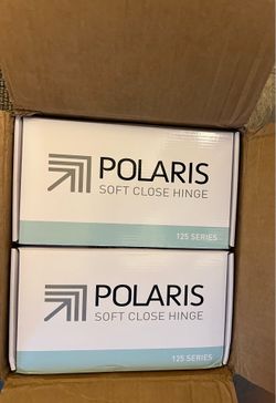 Polaris Glass 125 Series Gate Hinges 3/8-1/2 inch