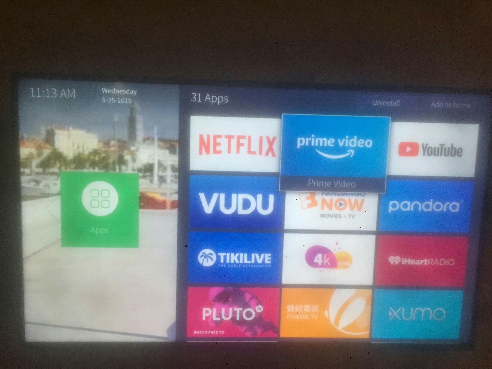 55" 4K LED Smart TV (obo)
