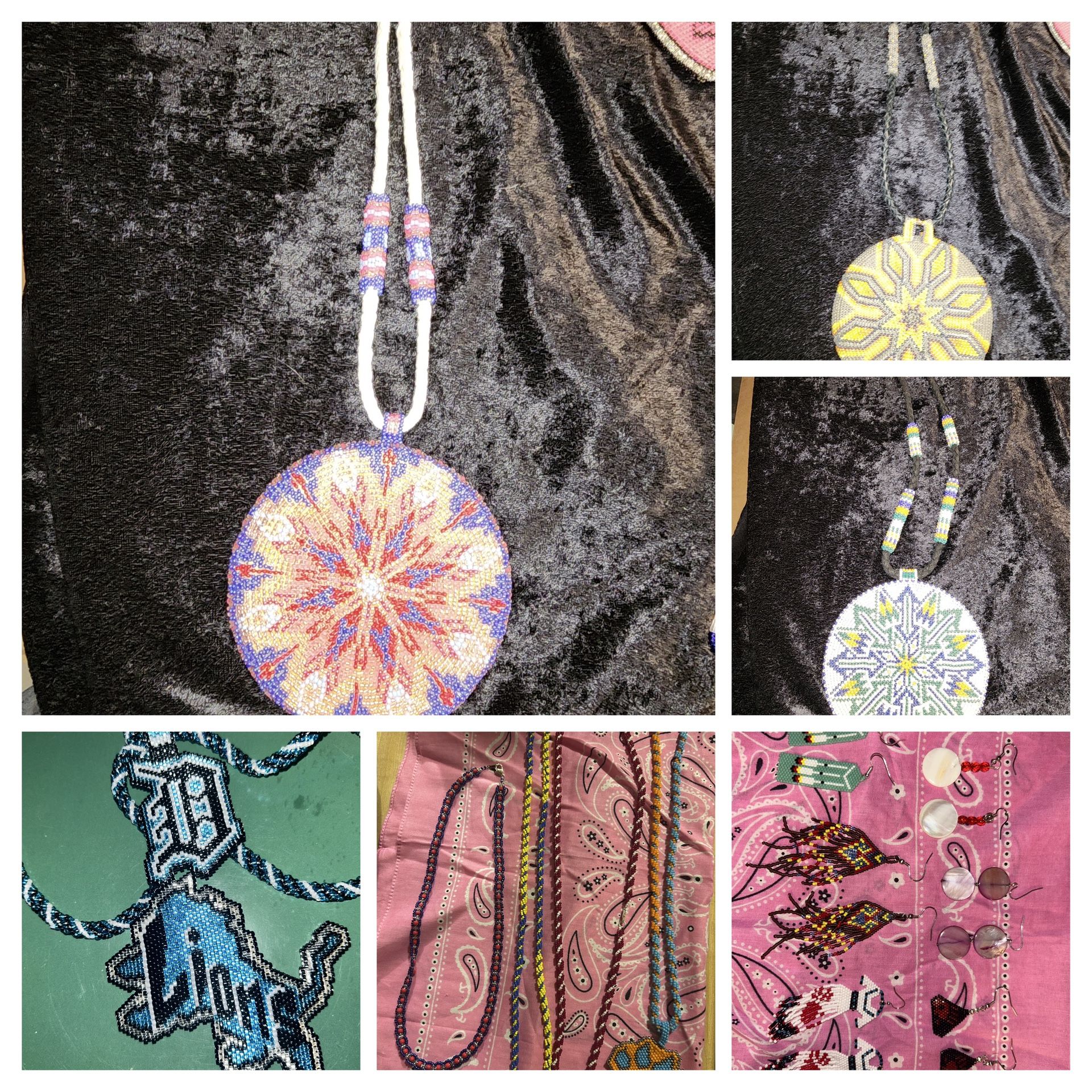 Beaded Medallions Starting At $100