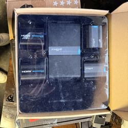 gofanco 4-Port HDMI Extender/Splitter CAT5e/6 IR Support Plug-and-Play 40m