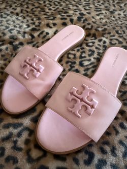 Tory Burch pink  everly slide