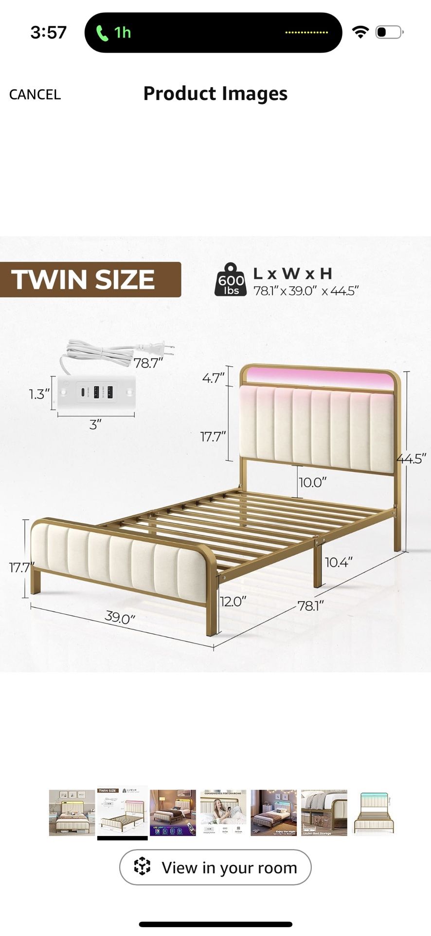 Twin Bed Frame
