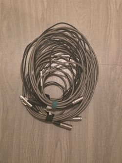Pro XLR cables various length