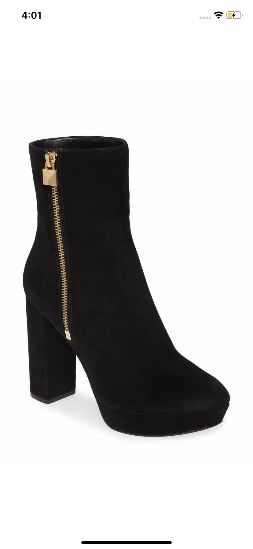 Micheal Kors “ Frenchie platform bootie”