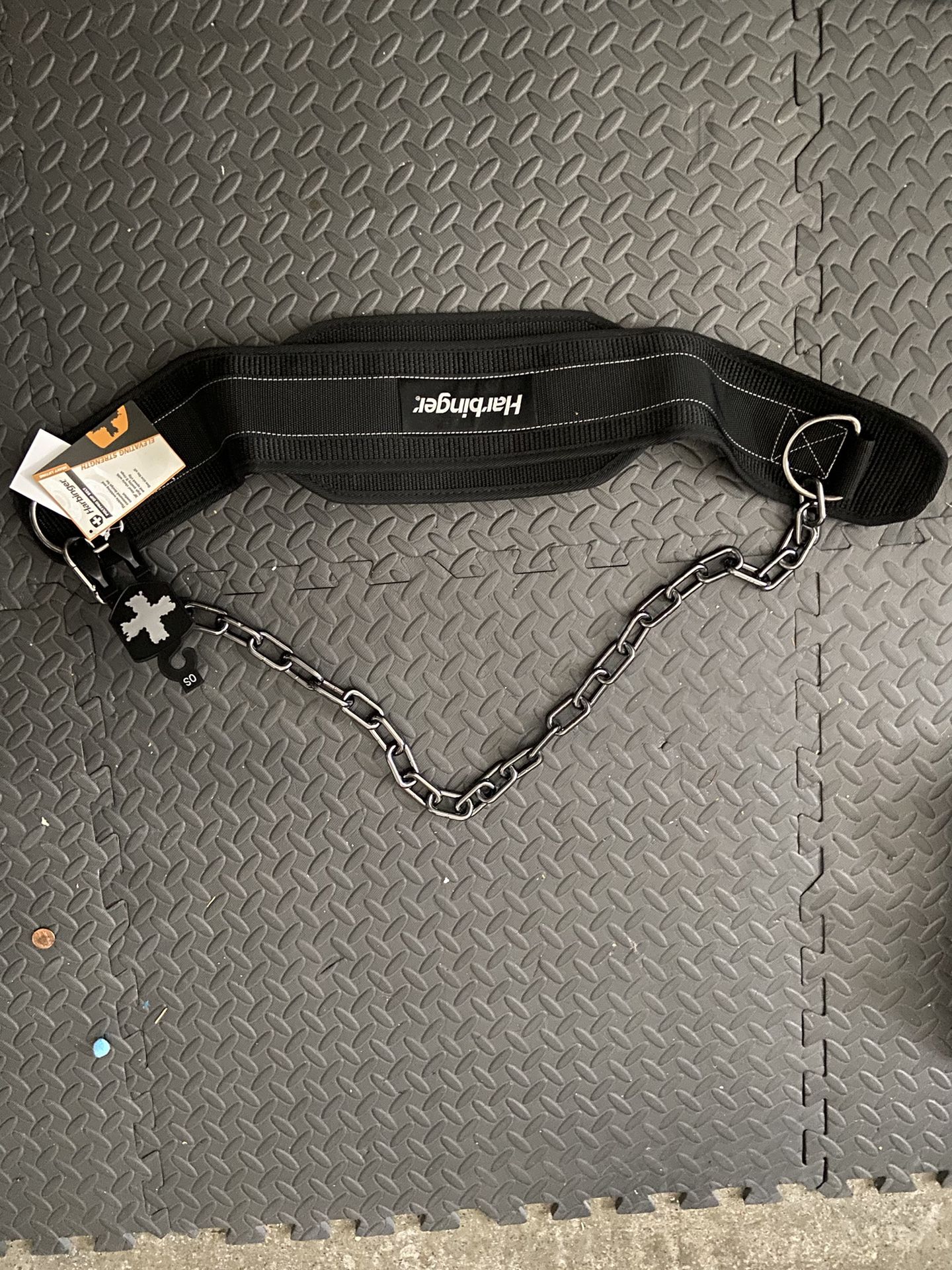 Harbinger Dip Belt With Chain For Weightlifting - Never Used