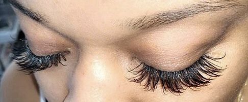 Mink eyelash extensions today