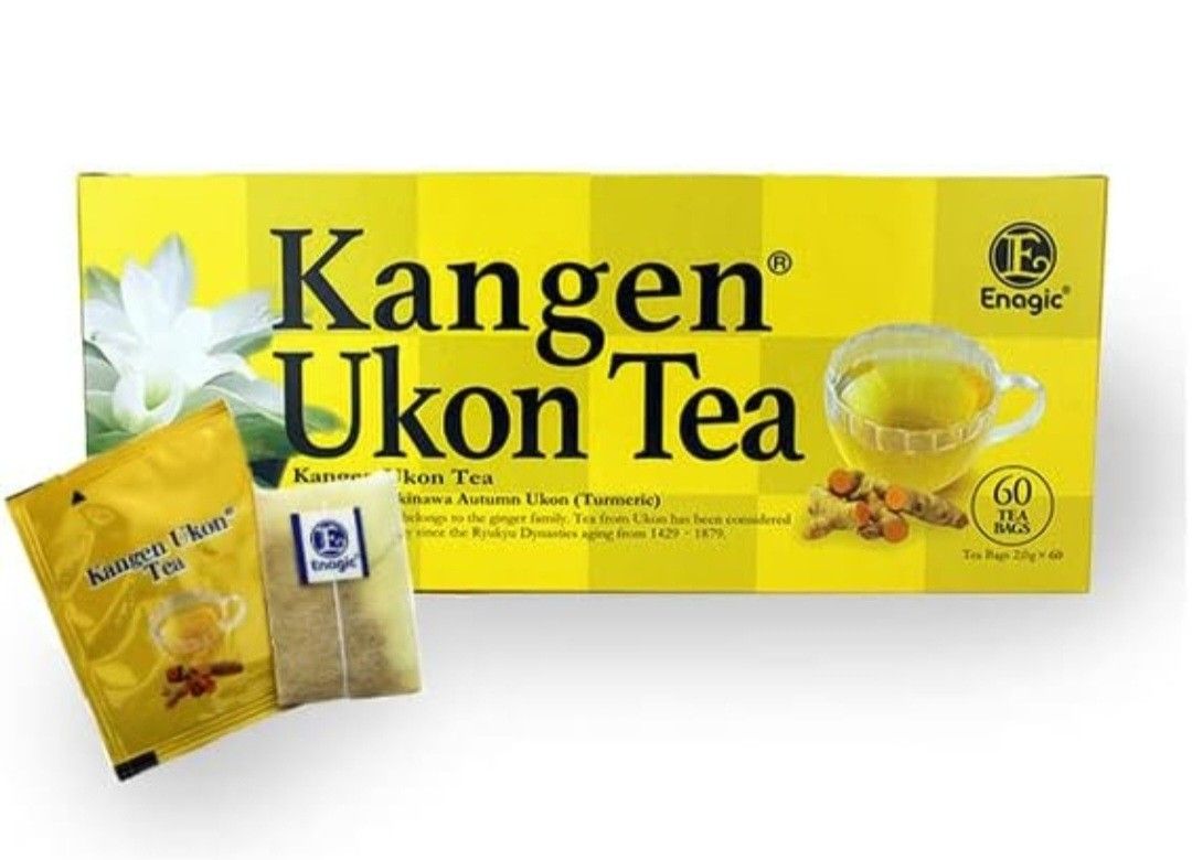 Enagic Ukon Tea Organic Okinawa Tumeric 60 Sachets