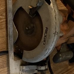 Ridgid Saw