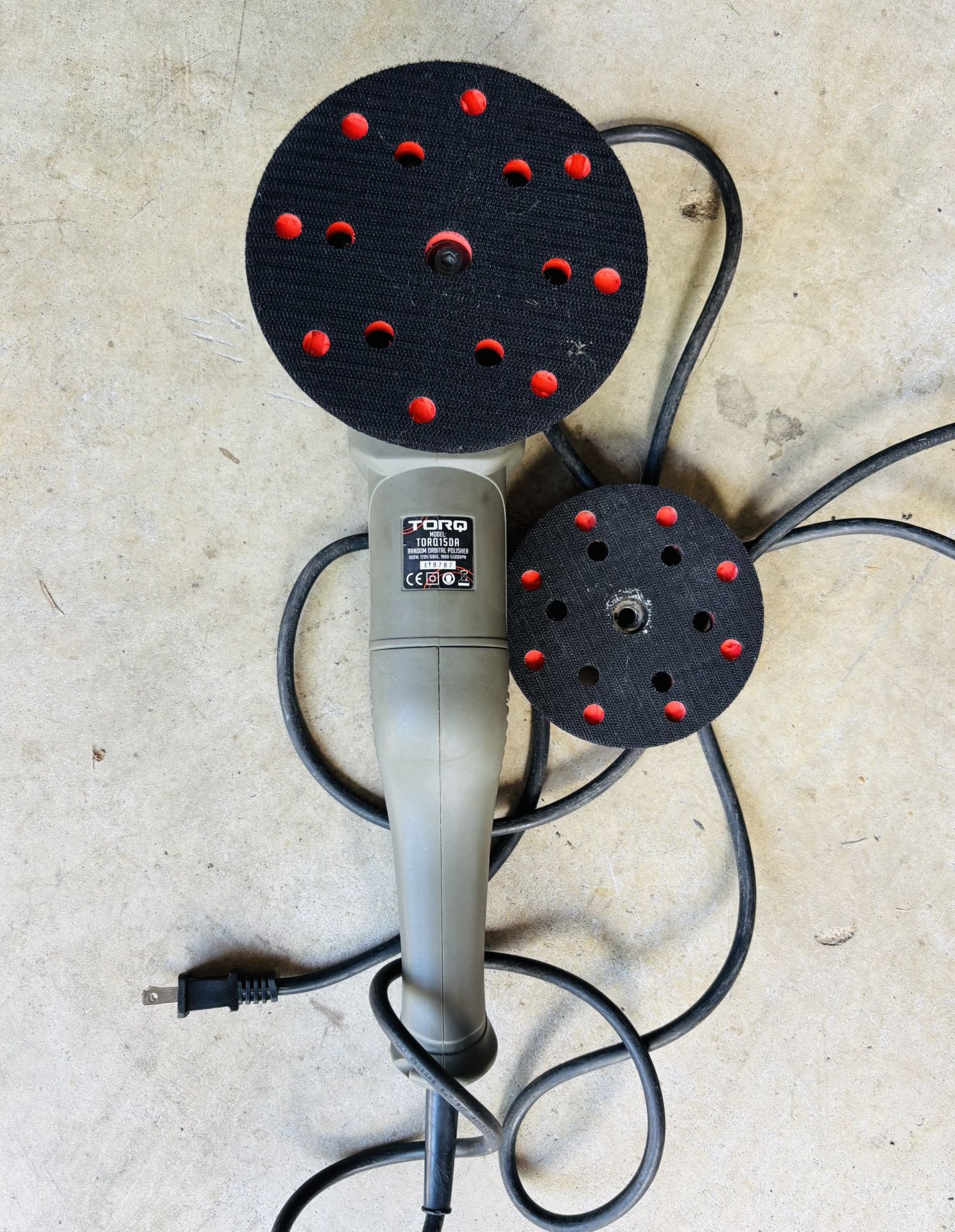 TORQ15DA 120V Random Orbital Polisher