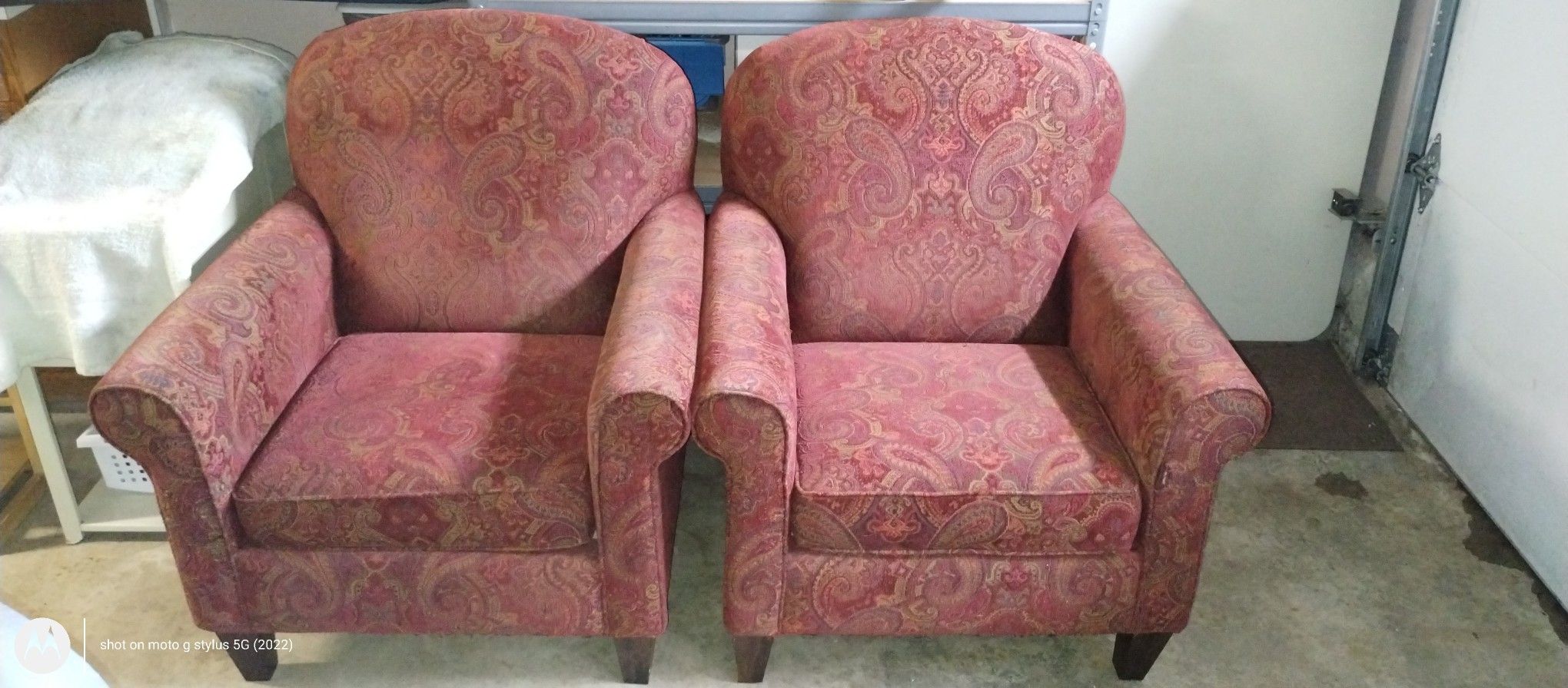 Two (2) Living Room or Family Room Lounge Chairs