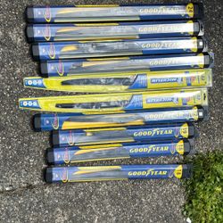 Ten Windshield Wipers - ALL NEW