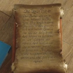 Hobby Lobby The Lord's Prayer Christian Decorative Wall Plaque