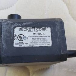 Submersible Fountain Pump