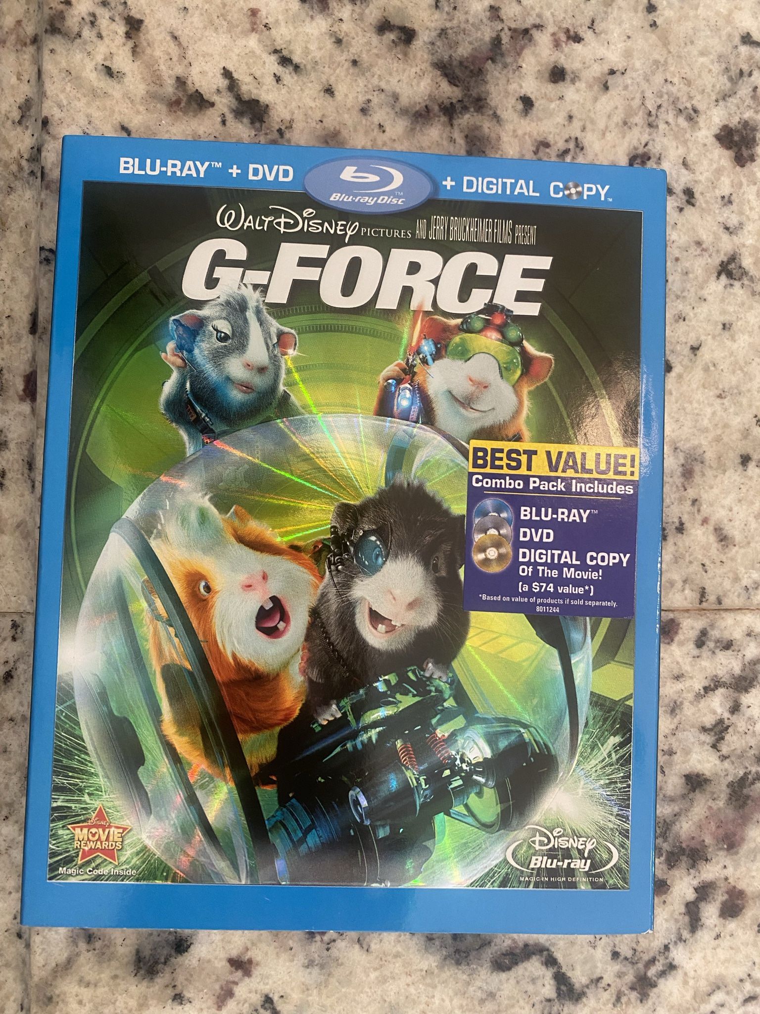 G-Force Blu-ray / DVD / Digital Media Combo Set