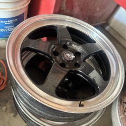 2- 18x5 Forgestar D5 Wheels Mustang 