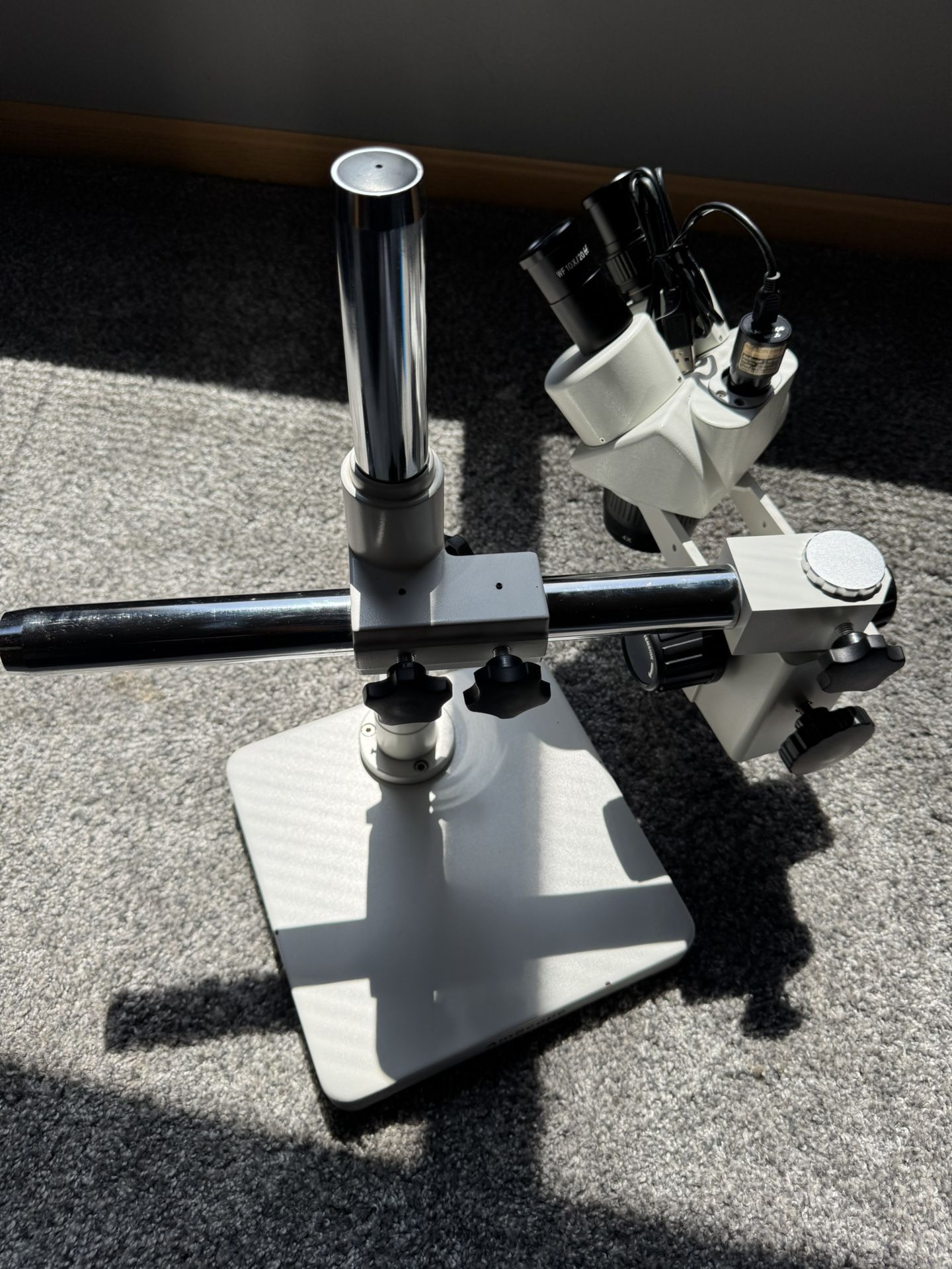 Amscope SW-3 Boom Microscope Trinocular Binocular