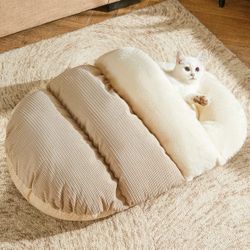 Pet slipper cat or dog cave bed - NEW - self warming - machine washable