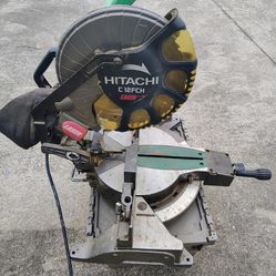 Hitachi c12fch chop saw