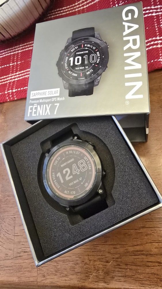Garmin Fenix 7 Sapphire Solar