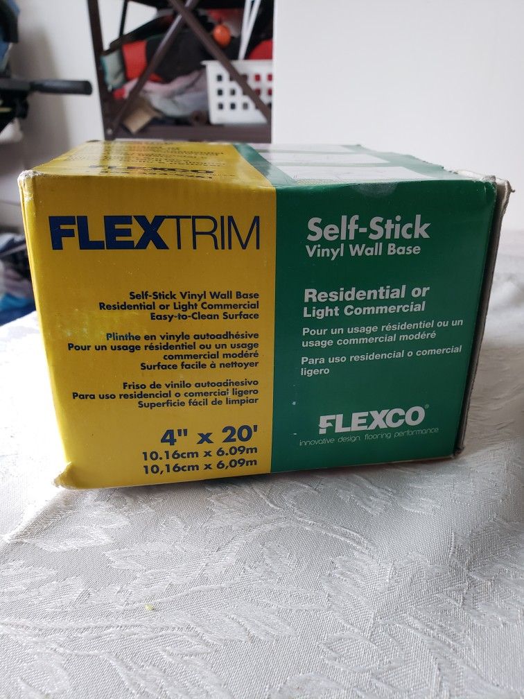 Flex Trim, Rubber Case Moulding, Self Stick