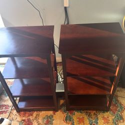 Bombay Dark Wood Bookshelves 