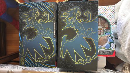 Empty charizard X upc box