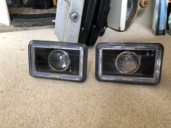Halo Projector headlights 4x6 black