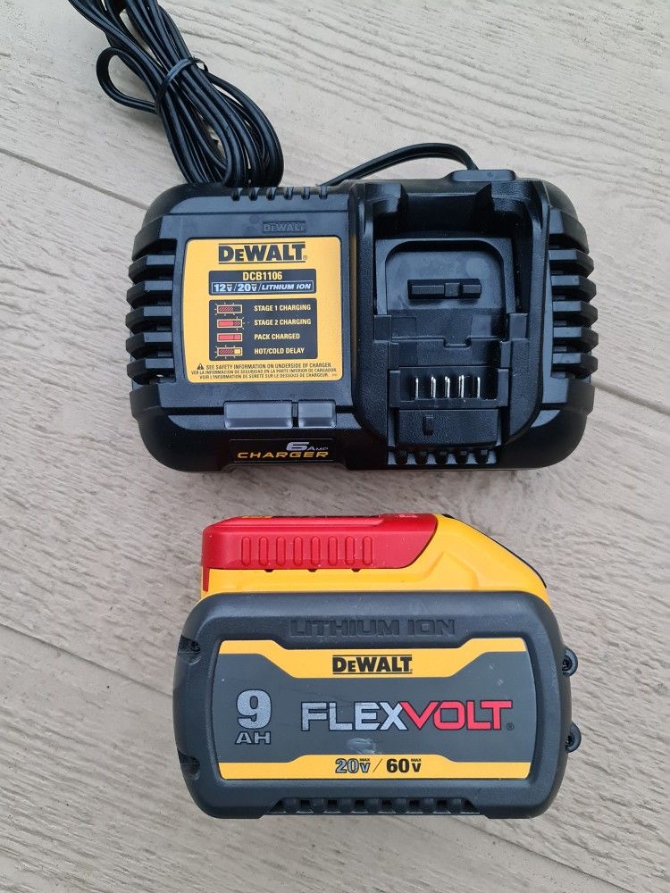 DEWALT DCB609 FLEXVOLT® 20-Volt/60-Volt MAX Lithium-Ion 9.0