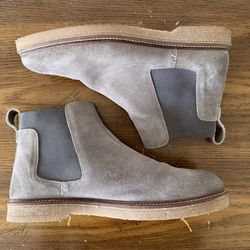 Chelsea Boots, Gray, Size 10.5