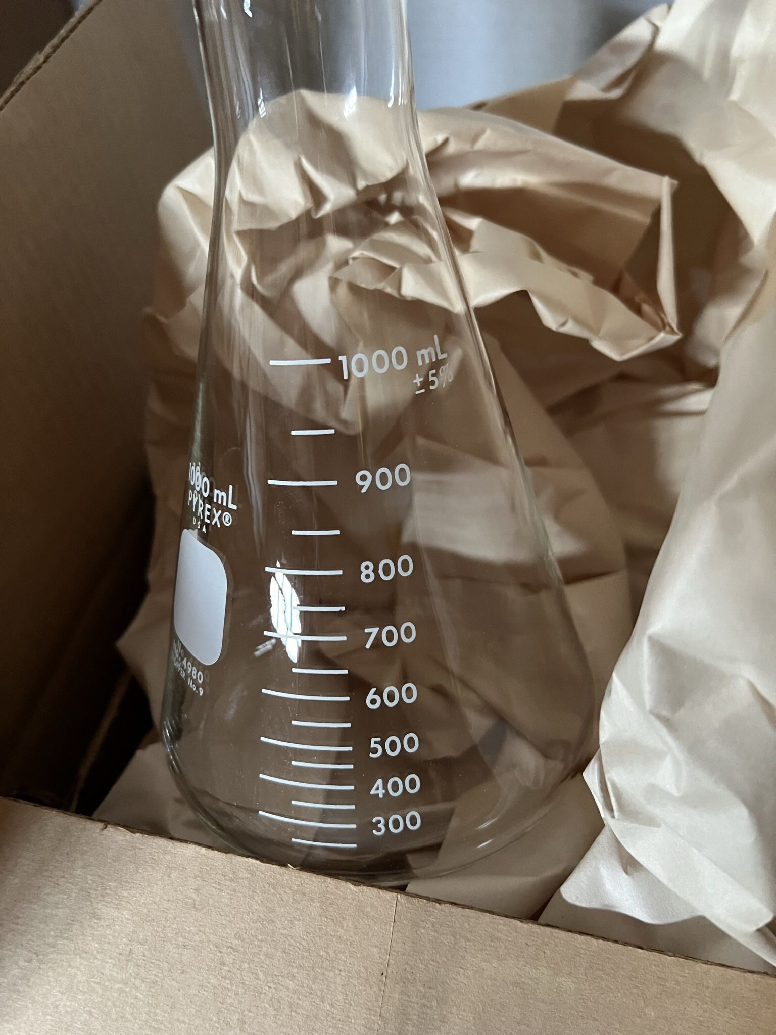 Erlenmeyer 1000ml Wide Mouth Flasks