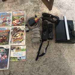 Wii System With Games