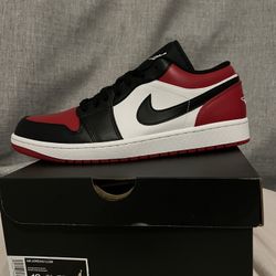 Jordan 1 Low Bred Toe