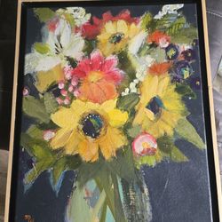 Warn Bouquet Painting 