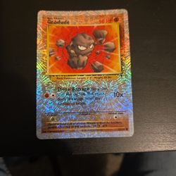 Geodude Reverse Holo 