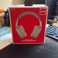 RCA Pulse Wave Bluetooth Wireless Headphones 