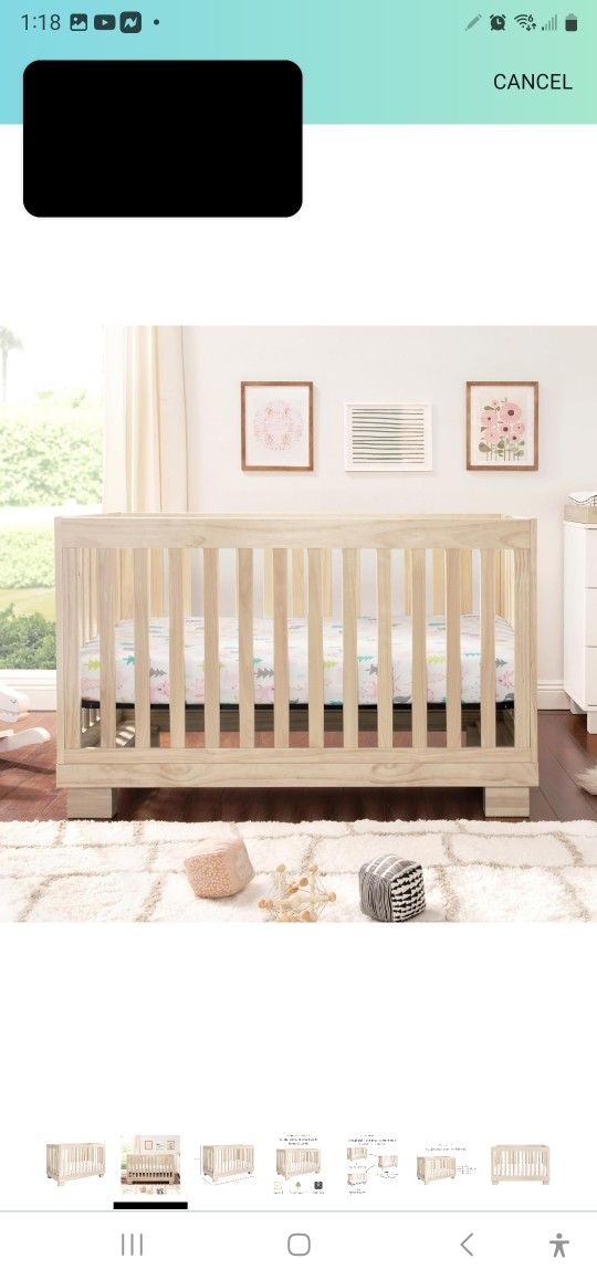 Babyletto Baby Crib 3 In 1