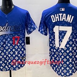 Men's Ohtani Dodgers LV Jerseys 
