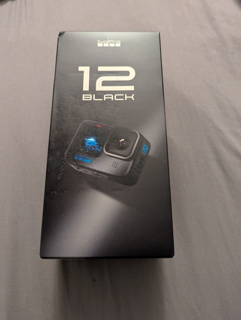 GoPro Hero 12 Black - Brand New/Sealed