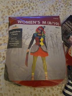 Women's Clown Costume set