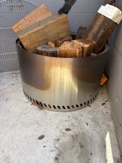Stainless Steel Smokeless Fire Pit