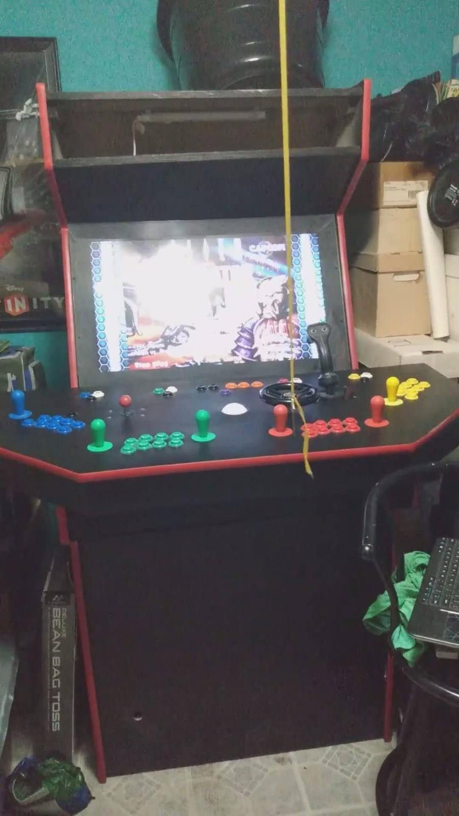 4 Player Arcade Cabinet handmade