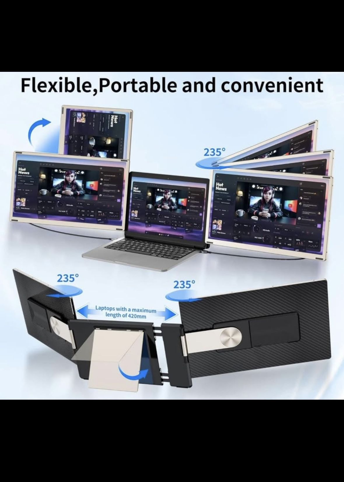 15.6” Laptop Extender