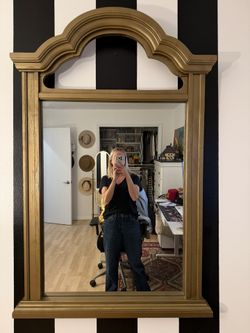Gold Painted Mirror